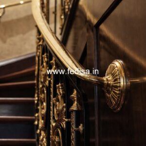 Modern Staircase Railing Designs India No-38047