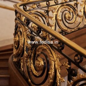 Stylish Steel Railings For Home Exterior No-38108