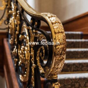 Stylish Railing Design For Duplex House India No-38222