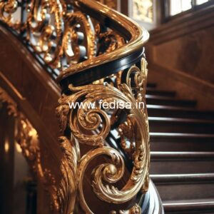 Affordable Steel Railing Design For Indian Homes No-38224