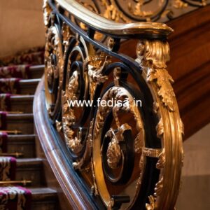 Elegant Staircase Railings No-38256