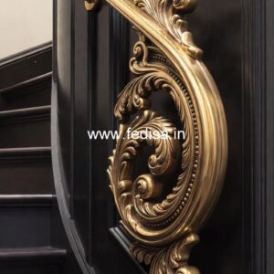 Stylish Steel Balcony Railings For Exterior Design No-38526