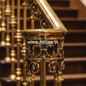 Modern Staircase Design With Railings For Homes No-38546
