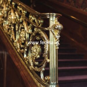 Modern Balcony Designs With Steel Railings No-38596