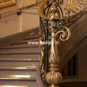 Stylish Steel Railings For Balcony Design No-38618
