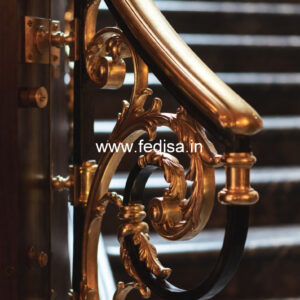 Stylish Steel Railing Designs For Balcony No-39039