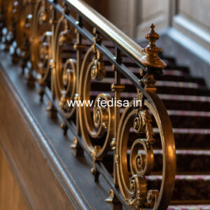 Stylish Ghar Balcony Design With Railings No-39085