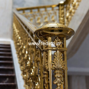 Ghar Exterior Ke Liye Stylish Railings No-39088