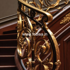 Modern Balcony Design India With Railings No-39094