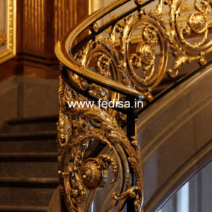 Modern Exterior Railing India Homes No-39122
