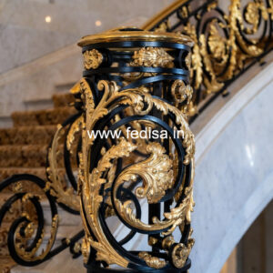 Ghar Balcony Design With Stylish Railings No-39142