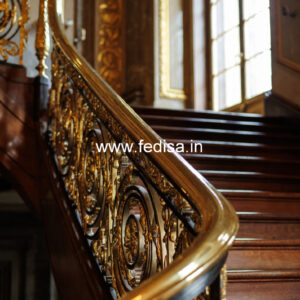 Modern Ghar Exterior Railings No-39286