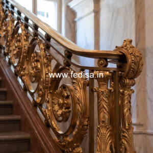 Ghar Exterior Railing Design India No-39472