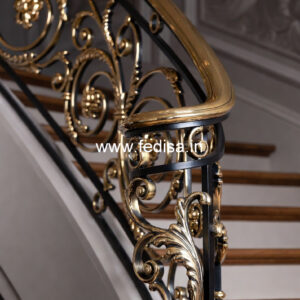 Stylish Exterior Railing Design For Small House India No-39532