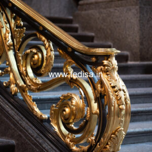 Modern Balcony Railings With Glass Panels No-39666
