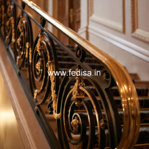 Elegant Staircase Railings For Home No-39679