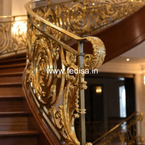 Stylish Exterior Railings For Indian Homes No-39715