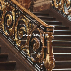 Elegant Staircase Railings For Small House No-39808