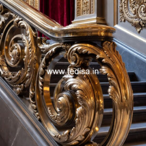 Modern Balcony Design With Stylish Steel Railings No-39852