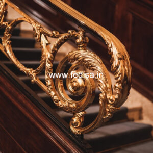 Stylish Exterior Railings For Indian Home Design No-39889
