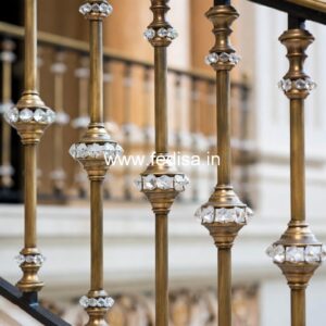 Modern Staircase Railing Designs For Small House Interior No-31848