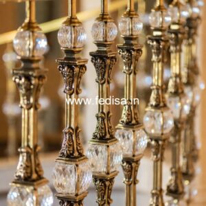 Stylish Railing Design For Small Home Exterior No-32216
