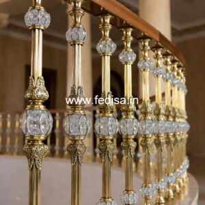 Stylish Steel Railing Designs For Balcony No-32243