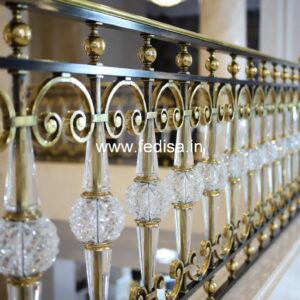 Modern Steel Balcony Railing Design India No-32286