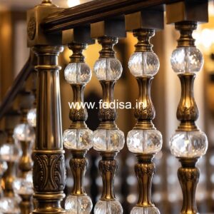 Latest Steel & Glass Railing Designs No-32387