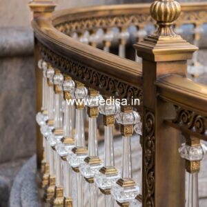 Stylish Railing Design For Duplex House India No-32759