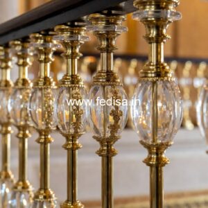 Modern Balcony Railing Ideas With Lighting Design No-33079