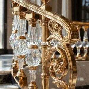 Stylish Balcony Design Ideas With Steel Railings For Homes No-33174