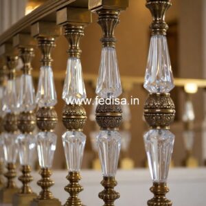 Modern Staircase Railing Design For Luxury Homes No-33519