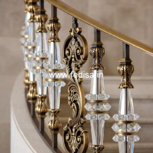 Modern Exterior Balcony Designs With Railings No-33572