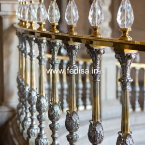 Stylish Steel Railing Designs For Balcony No-33576
