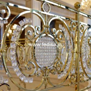 Stylish Steel Railing Design For Indian Homes No-33597