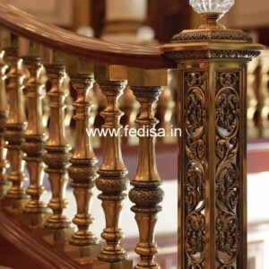 Stylish Ghar Balcony Design With Railings No-33622