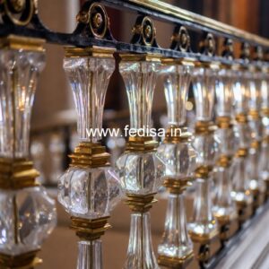 Best Balcony Design India With Steel Railings No-33656