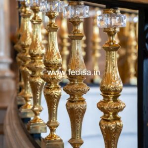Modern Exterior Railing India Homes No-33659