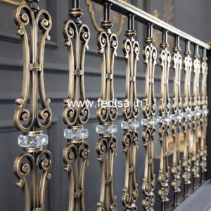 Stylish Exterior Balcony Railings No-33749