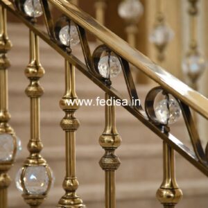 Modern Steel Railing India Homes No-33808