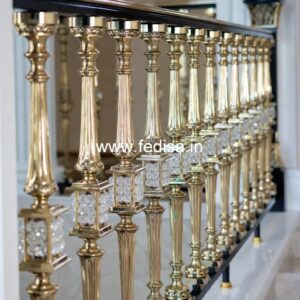 Stylish Staircase Railing Design For Indian Homes No-33899