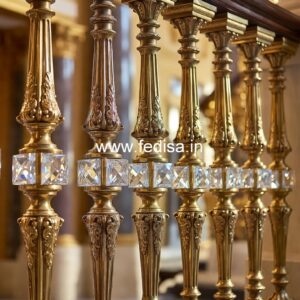 Modern Glass Railing Design No-34038