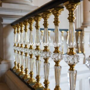 Latest Balcony Design With Steel Railing No-34269