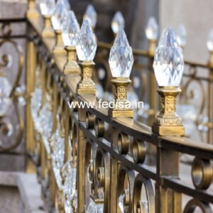 Modern Staircase Design With Stylish Railings No-34270