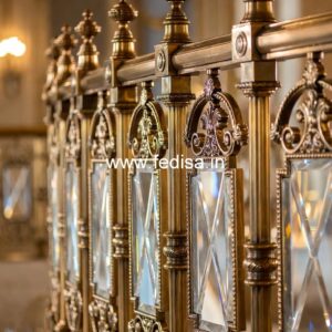 Creative Steel Balcony Railing Designs No-34277