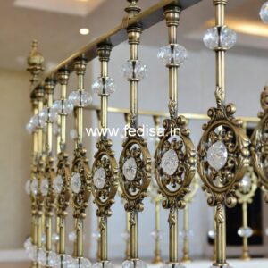 Best Home Railing Designs With Steel And Wood No-34285