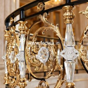 Stylish Steel Railing Designs For Balcony No-34308