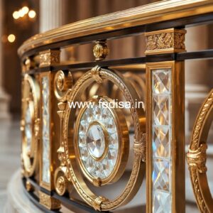 Creative Balcony Design With Modern Railings No-34317