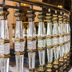 Latest Steel And Glass Railing Designs No-34320